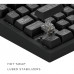 Клавіатура Dark Project ALU81 Terra Nova PBT RGB Mech G3MS Moonstone Black (DPKB_NOVA_81_ANSI_BLACK_UA)