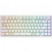 Клавіатура Dark Project ALU81 Terra Nova PBT RGB Mech G3MS Moonstone White (DPKB_NOVA_81_ANSI_WHITE_UA)