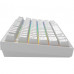 Клавіатура Dark Project ALU81 Terra Nova PBT RGB Mech G3MS Moonstone White (DPKB_NOVA_81_ANSI_WHITE_UA)
