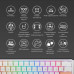 Клавіатура Ducky One 3 Mini Cherry MX Brown RGB UA USB White (DKON2161ST-BUAPXPWWWSC1)