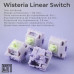Клавіатура Epomaker Shadow-X 70 Wisteria Linear Switch Hot-Swap LCD Screen RGB Wireless/Bluetooth/USB UA White (SHX-W-WL)