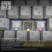 Клавіатура Epomaker Shadow-X 70 Wisteria Linear Switch Hot-Swap LCD Screen RGB Wireless/Bluetooth/USB UA White (SHX-W-WL)