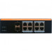 Комутатор мережевий FoxGate S6108G-S2-I-W POE
