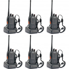Портативна рація Baofeng BF-888S Six Pack комплект 6 шт (2200000758996)