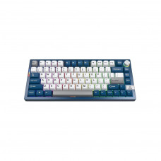 Клавіатура MONTECH MKey Pro Darkness Wireless/Bluetooth UA Blue/White (MKPRO75FB) Клавіатура MONTECH MKey Pro Darkness Wireless/Bluetooth UA Blue/White (MKPRO75FB)
