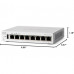 Комутатор мережевий Cisco C1200-8T-D