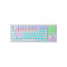 Клавіатура Aula F3032 White keycaps plus 21 Yellow keys KRGD Brown USB UA White (6948391201757)