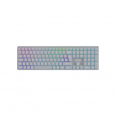 Клавіатура Canyon HKB-W11 Slim Dual Mode Wireless/Bluetooth RGB UA Grey (CNS-HBTK11G)