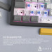 Клавіатура Ajazz AK650 Flying Fish Switch Black RGB USB/Wireless/Bluetooth UA Black (AK650-FF-BGY)
