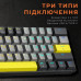 Клавіатура GamePro MK130G Pro Outemu Red Switch Hot-Swap 60 RGB USB/Wireless/Bluetooth Black (MK130G Pro)