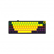 Клавіатура Lorgar KBP70MW Pro RGB Wireless/Bluetooth/USB UA Black/yellow (LRG-KBP70MW-YL-US) Клавіатура Lorgar KBP70MW Pro RGB Wireless/Bluetooth/USB UA Black/yellow (LRG-KBP70MW-YL-US)