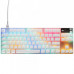 Клавіатура SteelSeries Apex Pro TKL Gen 3 HyperMagnetic OmniPoint 3.0 OLED USB UA White (64898)