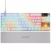 Клавіатура SteelSeries Apex Pro TKL Gen 3 HyperMagnetic OmniPoint 3.0 OLED USB UA White (64898)