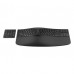 Клавіатура HP 960 BLK Ergonomic split-zone UA Black (7E755AA)