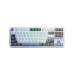Клавіатура Aula F87 Gasket Greywood V3 Wireless/Bluetooth/USB UA White (6948391208602)