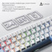 Клавіатура Ajazz AK680 MAX (8+8K) Magnetic Switch RGB Wireless/Bluetooth/USB White (AK680-M-BWD-A)