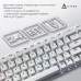Клавіатура Ajazz AK680 MAX Magnetic Switch RGB USB White (AK680-WM-W-A)