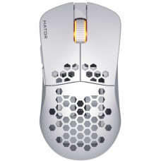 Мишка Hator Stellar Wireless/Bluetooth/USB White (HTM651)