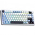 Клавіатура Aula F75 MAX Wireless/Bluetooth UA White/Blue (6978080501158)