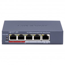 Комутатор мережевий Hikvision DS-3E0105P-E/M(C)