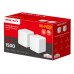 Точка доступу Wi-Fi Mercusys HALO-H60X-2-PACK Точка доступу Wi-Fi Mercusys HALO-H60X-2-PACK