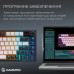 Клавіатура GamePro Asgard Valhalla Pro MK160B-D-Pro Rainy Switch Wireless/Bluetooth/USB UA Black (MK160B-D-Pro)