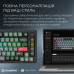 Клавіатура GamePro Asgard Yord Wireless/Bluetooth/USB UA Black (MK266BK)