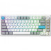 Клавіатура GamePro Asgard Yord Wireless/Bluetooth/USB UA White (MK266WH)