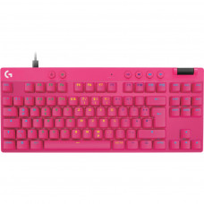 Клавіатура Logitech G PRO X TKL RAPID Wired Gaming Linear USB UA Magenta (920-013253) Клавіатура Logitech G PRO X TKL RAPID Wired Gaming Linear USB UA Magenta (920-013253)