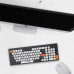 Клавіатура OfficePro SK985BO Bluetooth/Wireless UA Black/White (SK985BO)