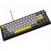 Клавіатура Ajazz AK650 Moon Yellow Switch USB UA Black/Grey/Yellow (AK650-MY-GWY)