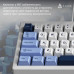 Клавіатура Ajazz AK650 Sea Salt Switch USB UA White/Blue (AK650-SS-BWB)