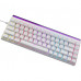 Клавіатура Ajazz NK68 Red Switch USB UA White (NK68-R-W)