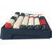 Клавіатура GamePro Asgard Drakkar Keychron Super Red Switch Wireless/Bluetooth/USB UA Blue (MK305BL)