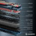 Клавіатура GamePro Asgard Drakkar Keychron Super Red Switch Wireless/Bluetooth/USB UA Blue (MK305BL)