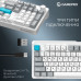 Клавіатура GamePro Asgard Drakkar Keychron Super Red Switch Wireless/Bluetooth/USB UA White (MK305WH)
