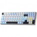 Клавіатура Aula S100pro RGB KRGD Brown Switch Wireless/Bluetooth/Type-C UA White/Black (6948391205755)