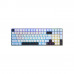 Клавіатура Aula S100pro RGB KRGD Brown Switch Wireless/Bluetooth/Type-C UA White/Black (6948391205755)