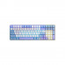 Клавіатура Aula S100pro RGB KRGD Red Switch Wireless/Bluetooth/Type-C UA White/Blue (6948391205762)
