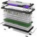 Клавіатура Hator Hellyberry HK75 Mechanical Linear RGB USB UA White/Violet (HK75)