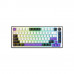 Клавіатура Hator Hellyberry HK75 Mechanical Linear RGB USB UA White/Violet (HK75)