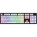 Клавіатура Hator Skyfall 100 Aurum Lemon RGB Wireless/Bluetooth/USB UA Black/White (HTK3100UA)