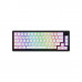 Клавіатура Hator Skyfall 65 Aurum Sterling RGB Wireless/Bluetooth/USB UA Black/White (HTK3160UA)