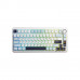 Клавіатура Aula S75 Pro Star Vector Switch Wireless/Bluetooth/USB UA White (6978080502148)