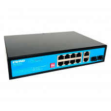 Комутатор мережевий Ewind EW-S1912CG-AP POE