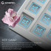 Клавіатура GamePro Asgard Valhalla Pro QLAB Sakura Switch RGB Bluetooth/Wireless/USB-C UA White (MK160-W-D-QS-PRO)