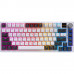 Клавіатура GamePro Asgard Valhalla Pro QLAB Sakura Switch RGB Bluetooth/Wireless/USB-C UA White (MK160-W-D-QS-PRO)