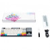 Клавіатура Varmilo APT87 CMYK C-TK Brown Wireless White Led UA (A92A024D3A5A17A007)