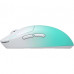 Мишка Hator Quasar 3 Ultima 8K Wireless/Bluetooth/USB White/Mint (HTM761)