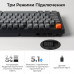 Клавіатура Keychron K10 Max Keychron Super Banana Switch RGB UA Black (K10M-H4-UA)